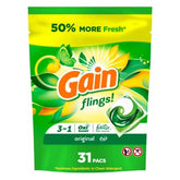 Gain Flings Pod -Original  31 Ct, 10/cs.
